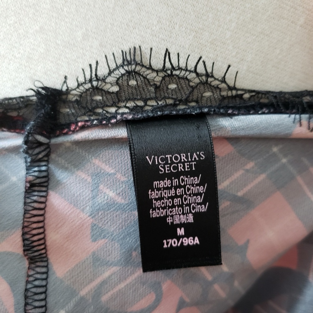 Victorias Secret Chemise Plaid Slip Lingerie - Picture 3 of 5